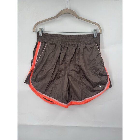 Free People Movement Long Shot Shorts Women Medium Brown Athletic Tennis - Picture 2 of 11